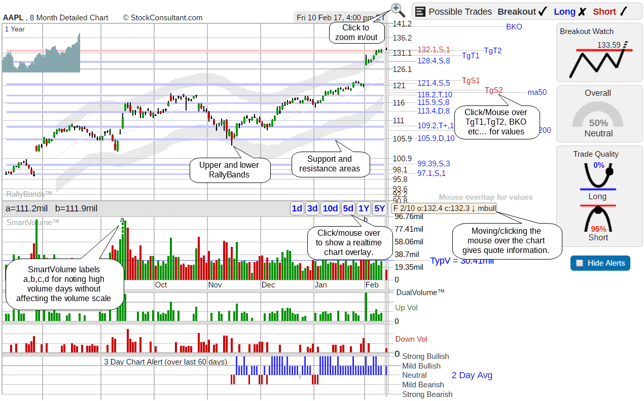 Intraday Stock Charts